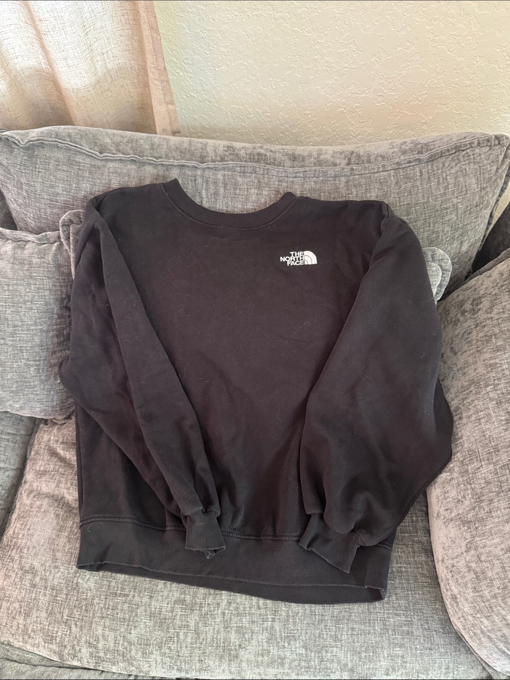 The North Face Black Logo Crew Sweatshirt